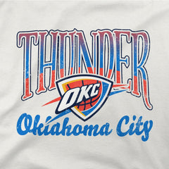 Oklahoma City Thunder Stadium Essentials Unisex Sky High Fleece Sweatshirt Online