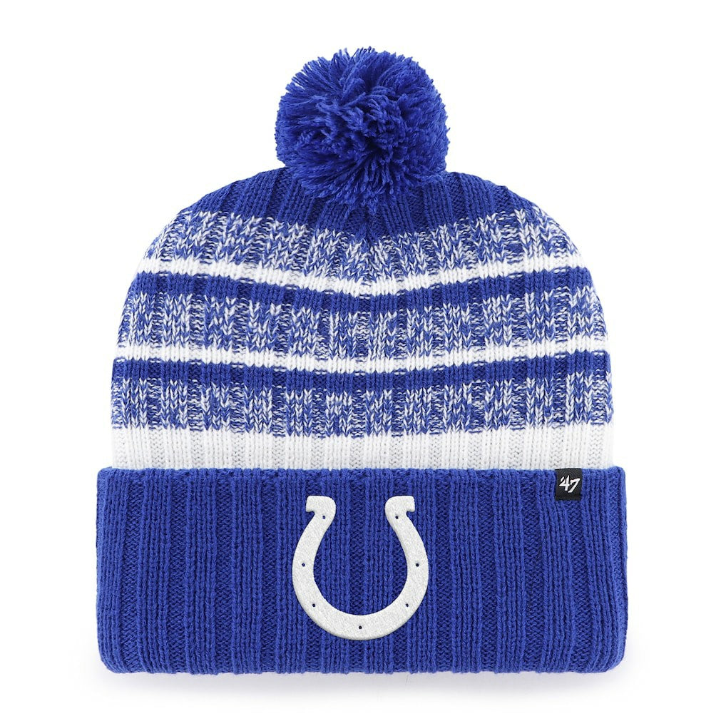 Indianapolis Colts 47 brand '47 Tavern Cuffed Knit Hat with Pom