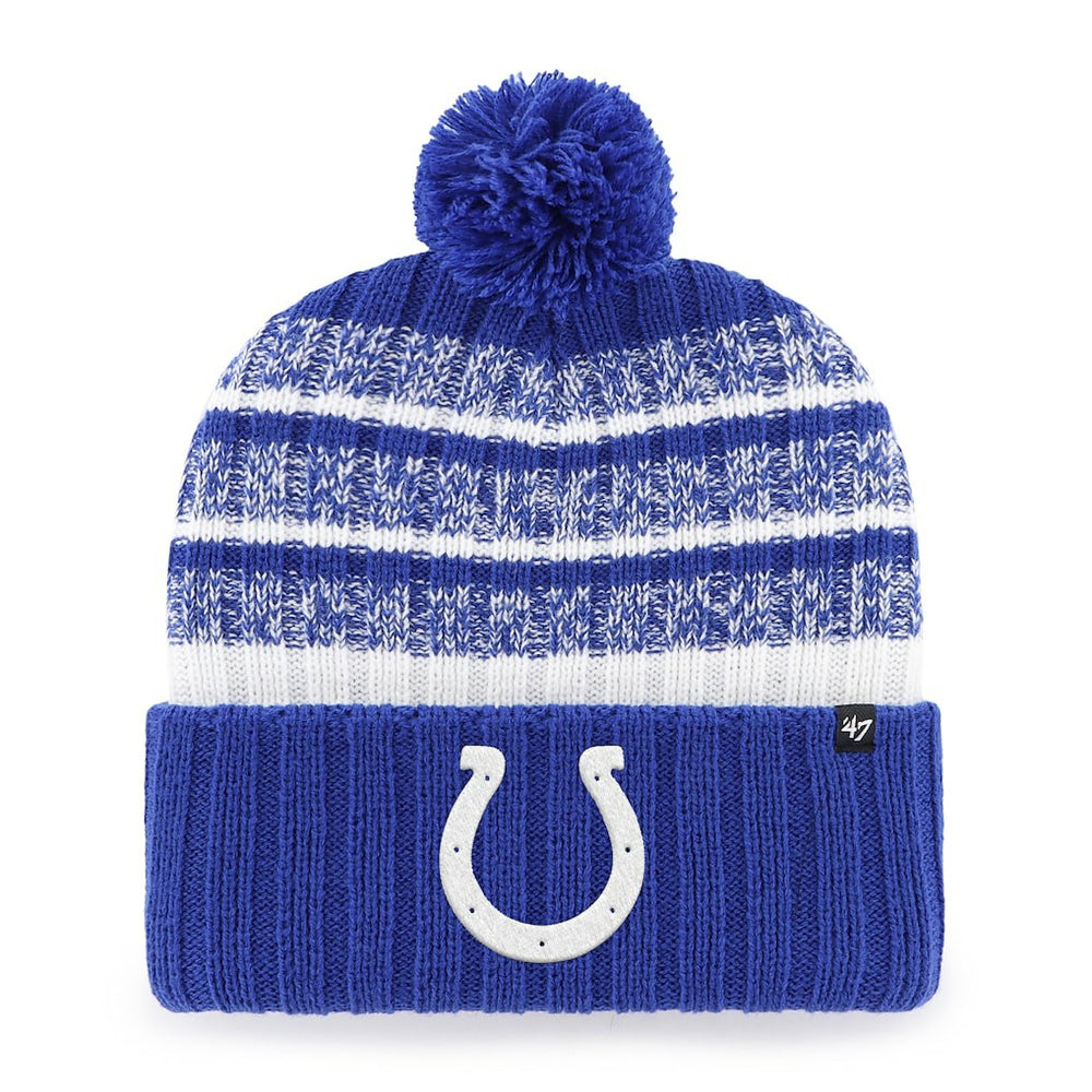 Indianapolis Colts 47 brand '47 Tavern Cuffed Knit Hat with Pom