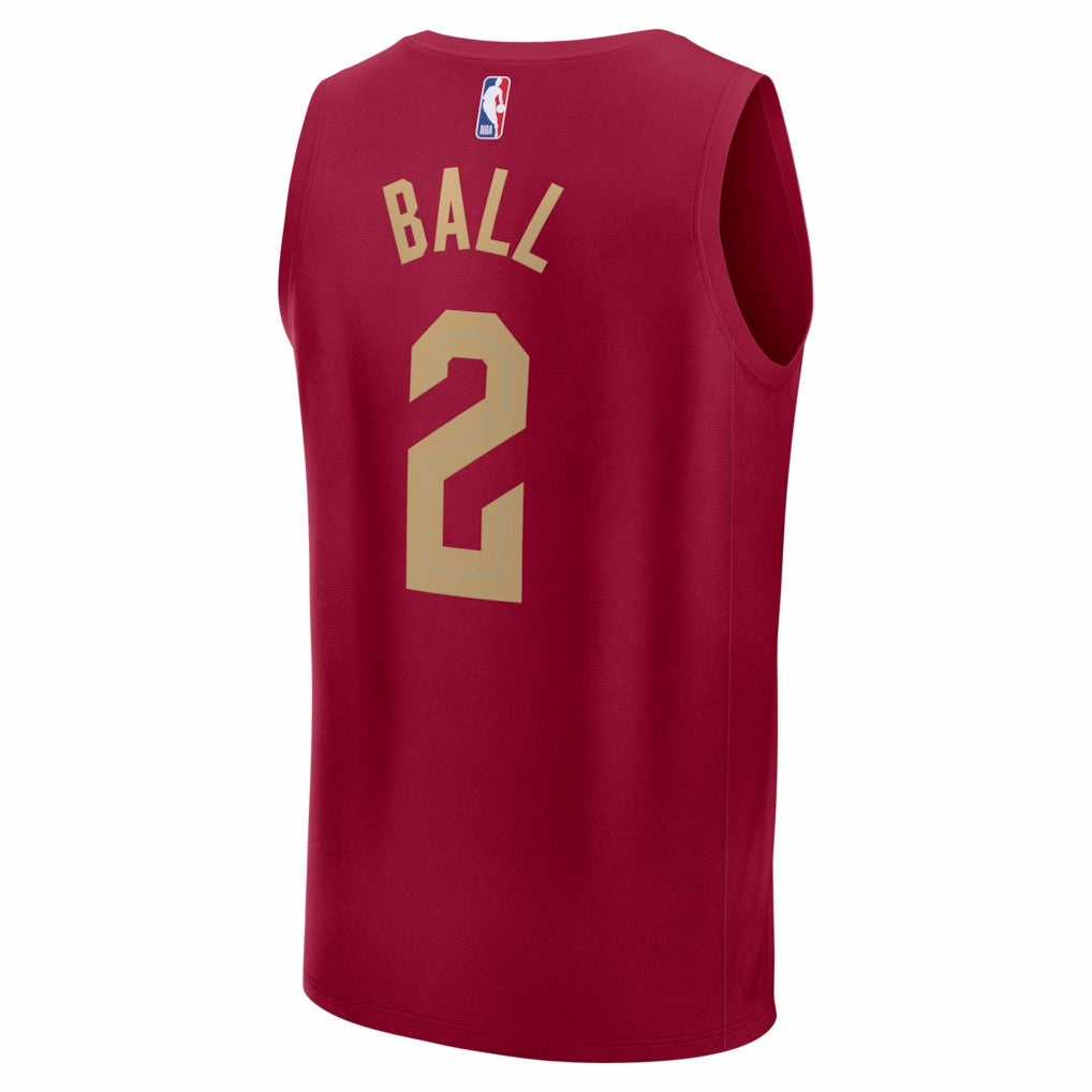 Lonzo Ball Cleveland Cavaliers Fast Break Replica Jersey sale On Sale