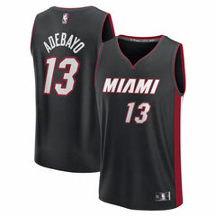 Bam Adebayo Miami Heat Fast Break Replica Jersey New