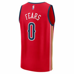 Jeremiah Fears New Orleans Pelicans Fast Break Replica Player Jersey Discount