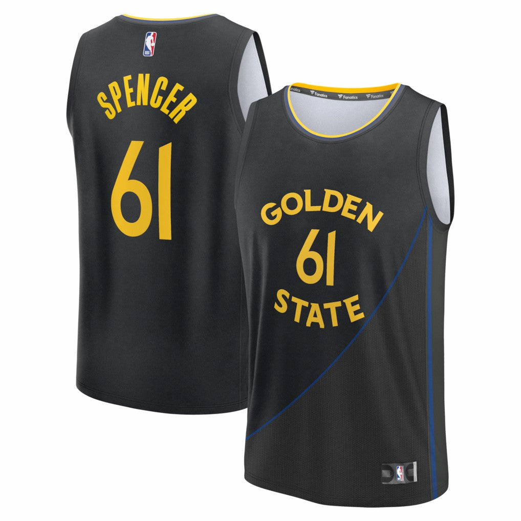 Pat Spencer Golden State Warriors Fast Break Replica Player Jersey sale On Sale