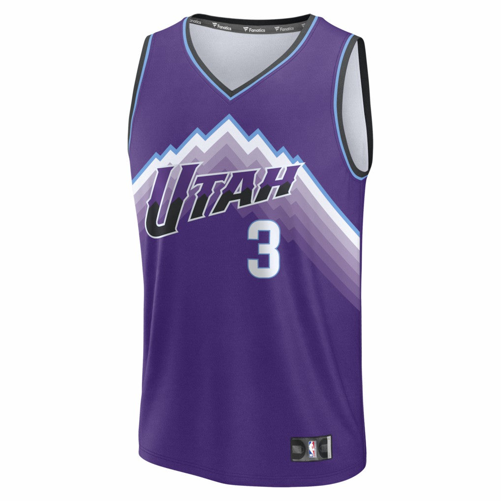 Keyonte George Utah Jazz Fast Break Replica Jersey New