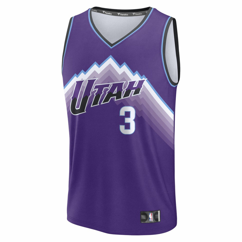Keyonte George Utah Jazz Fast Break Replica Jersey New
