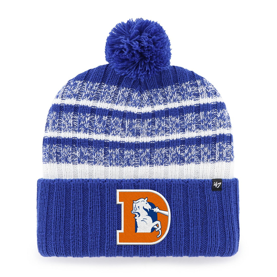 Denver Broncos 47 brand '47 Tavern Cuffed Knit Hat with Pom