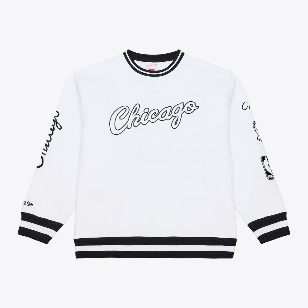 Chicago Bulls Hardwood Classics Arctic Fleece Sweatshirt New