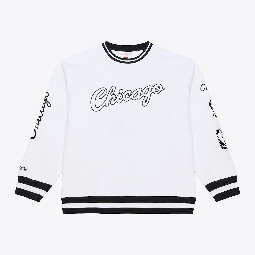 Chicago Bulls Hardwood Classics Arctic Fleece Sweatshirt New