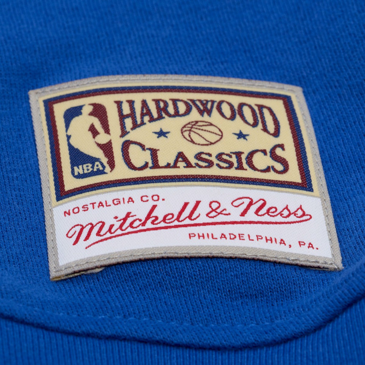 New York Knicks Women's Hardwood Classics Script Lightweight Sweatshirt On Sale