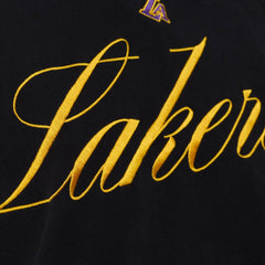 Los Angeles Lakers Women's Hardwood Classics Script Lightweight Sweatshirt Discount