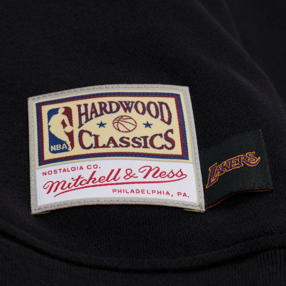 Los Angeles Lakers Women's Hardwood Classics Script Lightweight Sweatshirt Discount