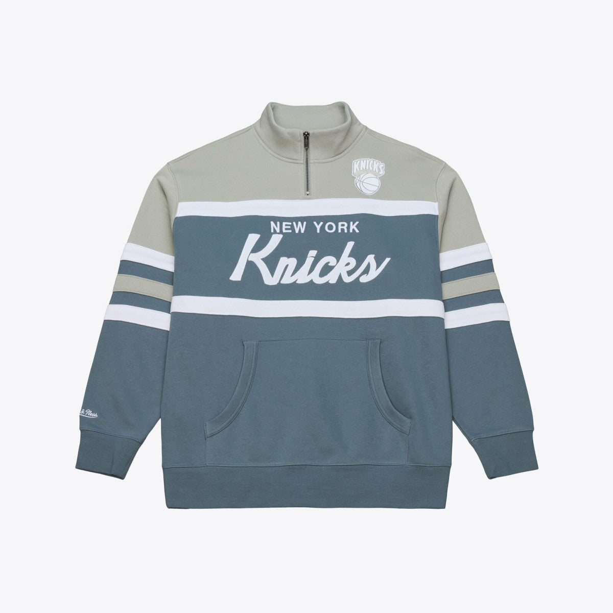 New York Knicks Thunderstorm Head Coach Quarter-Zip Jacket Outlet