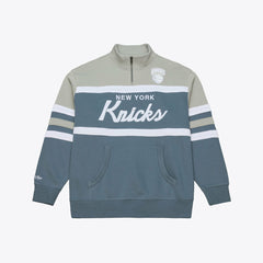 New York Knicks Thunderstorm Head Coach Quarter-Zip Jacket Outlet