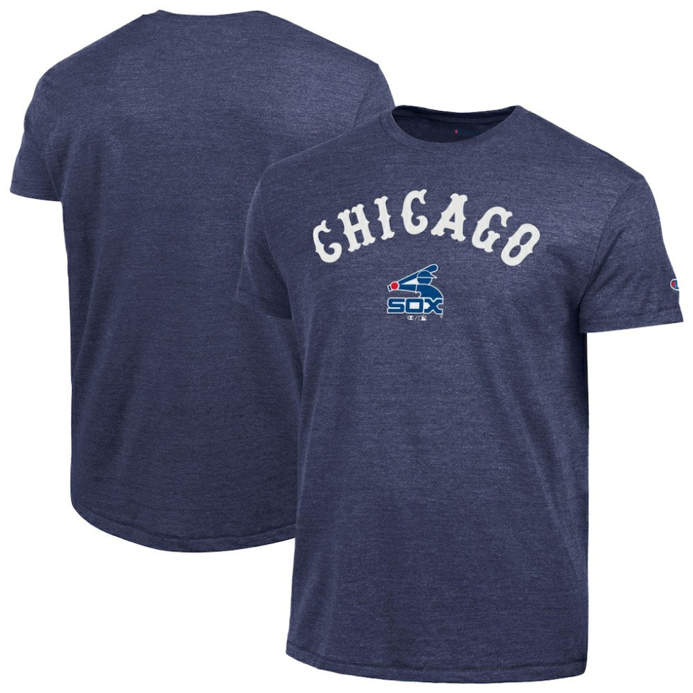 Chicago White Sox Champion Cooperstown Wordmark Lockup Tri-Blend T-Shirt | MLB Online