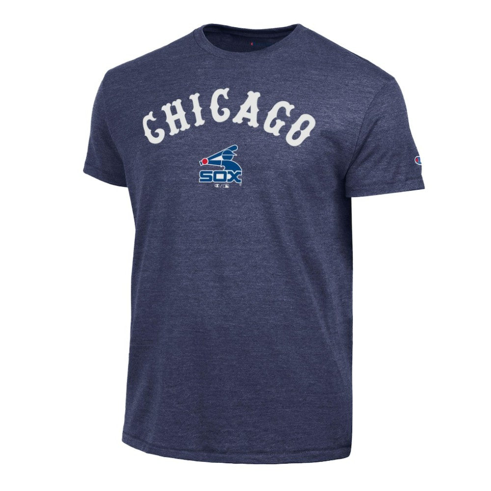 Chicago White Sox Champion Cooperstown Wordmark Lockup Tri-Blend T-Shirt | MLB Online