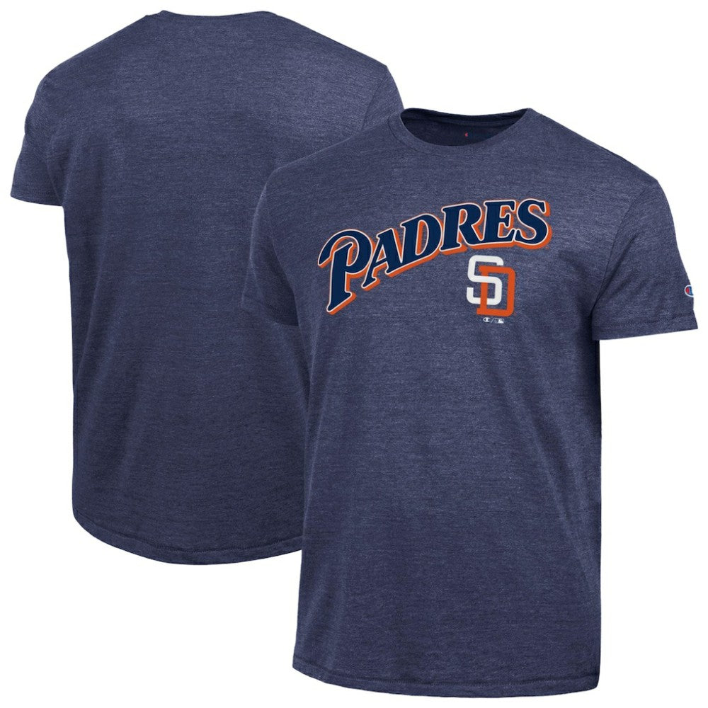 San Diego Padres Champion Cooperstown Wordmark Lockup Tri-Blend T-Shirt | MLB Near me