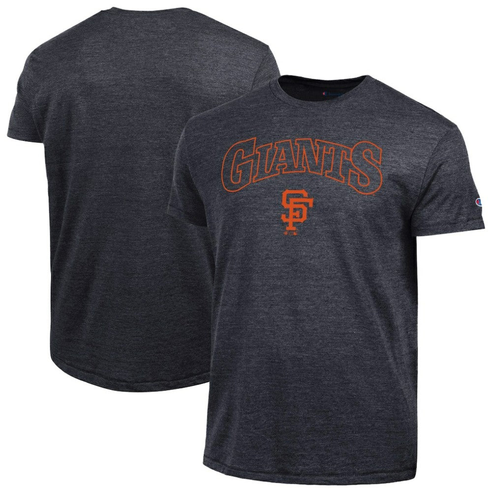 San Francisco Giants Champion Cooperstown Wordmark Lockup Tri-Blend T-Shirt | MLB Shop