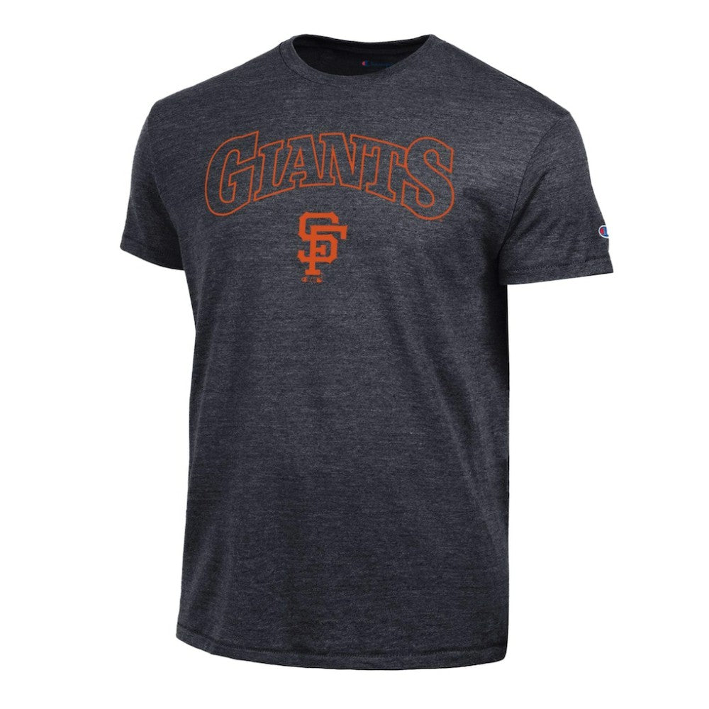 San Francisco Giants Champion Cooperstown Wordmark Lockup Tri-Blend T-Shirt | MLB Shop
