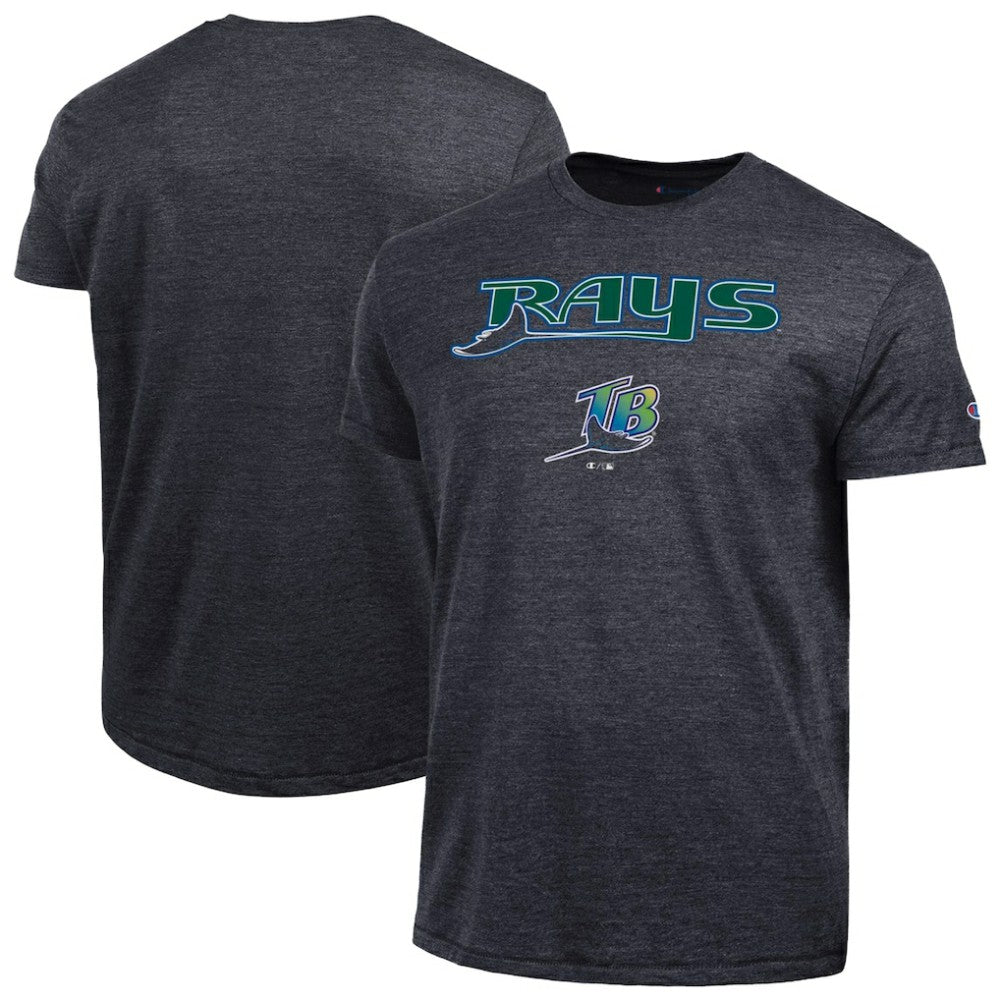 Tampa Bay Rays Champion Cooperstown Wordmark Lockup Tri-Blend T-Shirt | MLB Near me