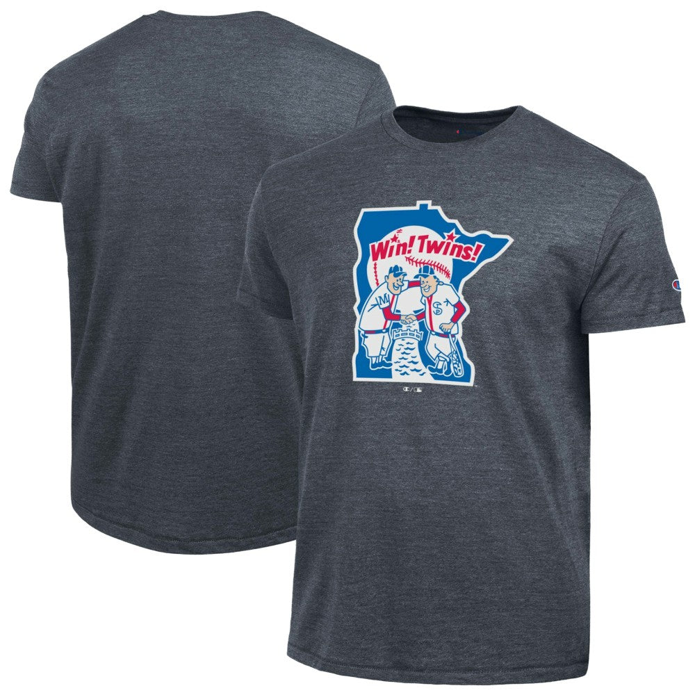 Minnesota Twins Champion Cooperstown Logo Tri-Blend T-Shirt | MLB Near me