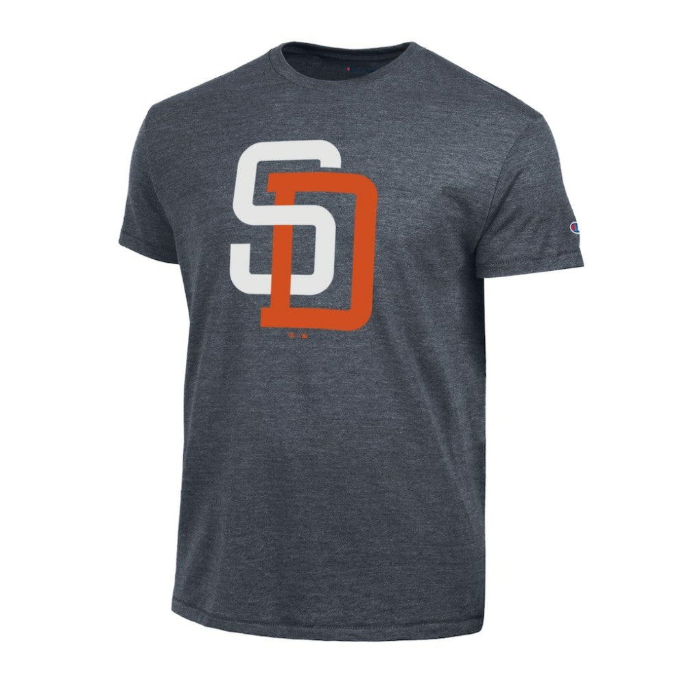 San Diego Padres Champion Cooperstown Logo Tri-Blend T-Shirt | MLB For sale
