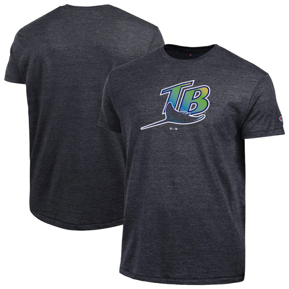 Tampa Bay Rays Champion Cooperstown Logo Tri-Blend T-Shirt | MLB Shop