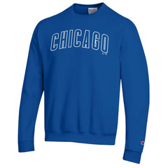 Chicago Cubs Champion Powerblend Wordmark Sweatshirt | MLB New