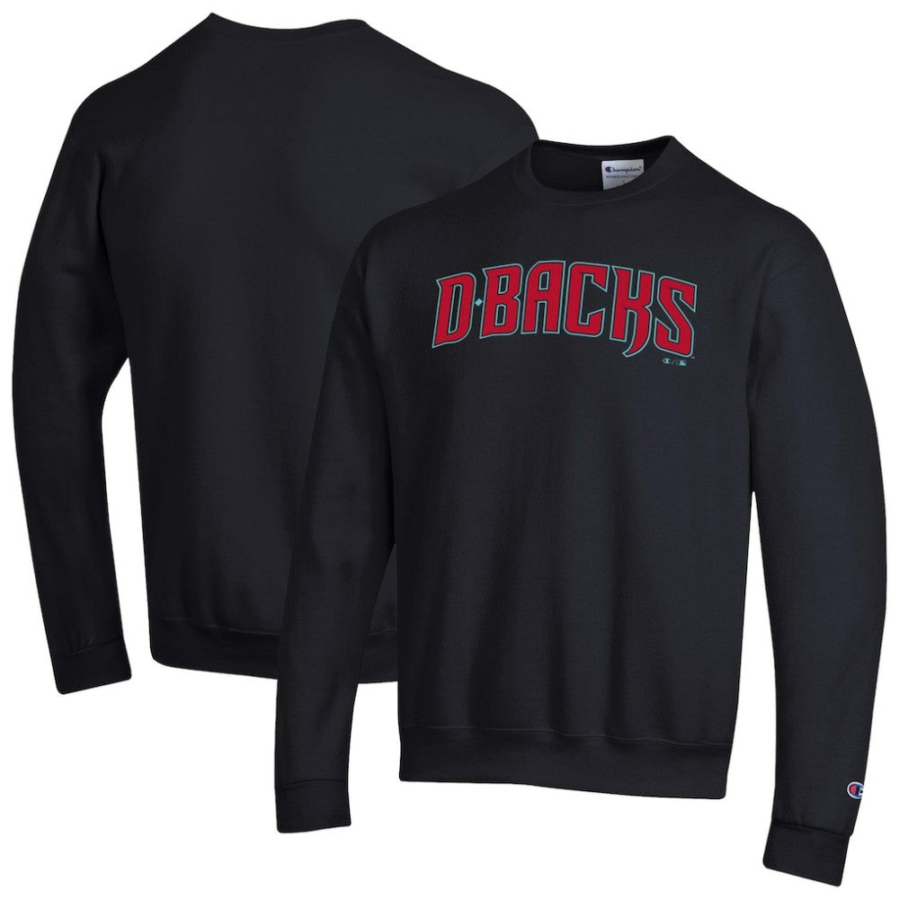Arizona Diamondbacks Champion Powerblend Wordmark Sweatshirt | MLB Discount