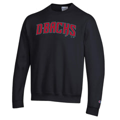 Arizona Diamondbacks Champion Powerblend Wordmark Sweatshirt | MLB Discount