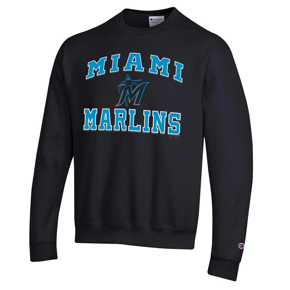 Miami Marlins Champion Heart & Soul Powerblend Sweatshirt | MLB On Sale