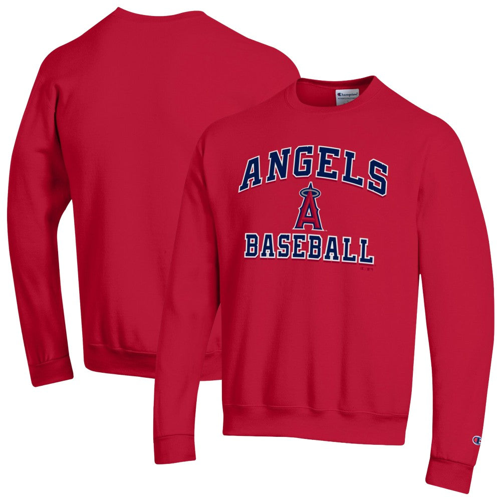 Los Angeles Angels Champion Heart & Soul Powerblend Sweatshirt | MLB Discount