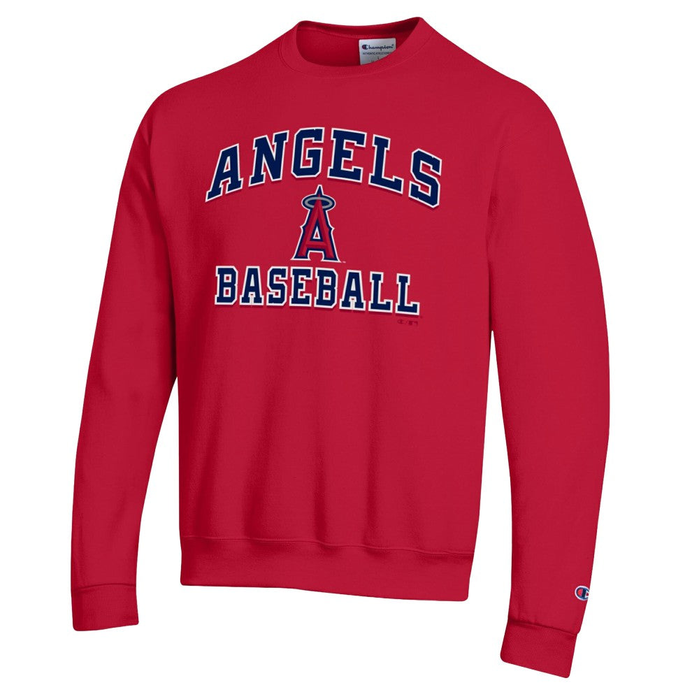 Los Angeles Angels Champion Heart & Soul Powerblend Sweatshirt | MLB Discount