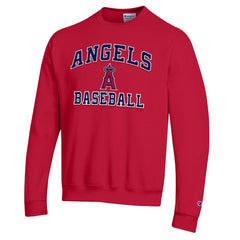 Los Angeles Angels Champion Heart & Soul Powerblend Sweatshirt | MLB Discount
