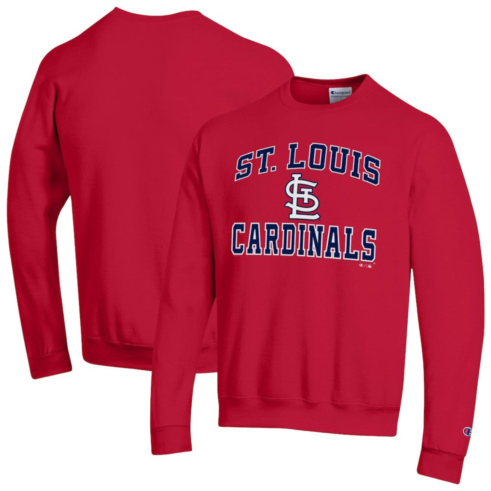 St. Louis Cardinals Champion Heart & Soul Powerblend Sweatshirt | MLB Sale
