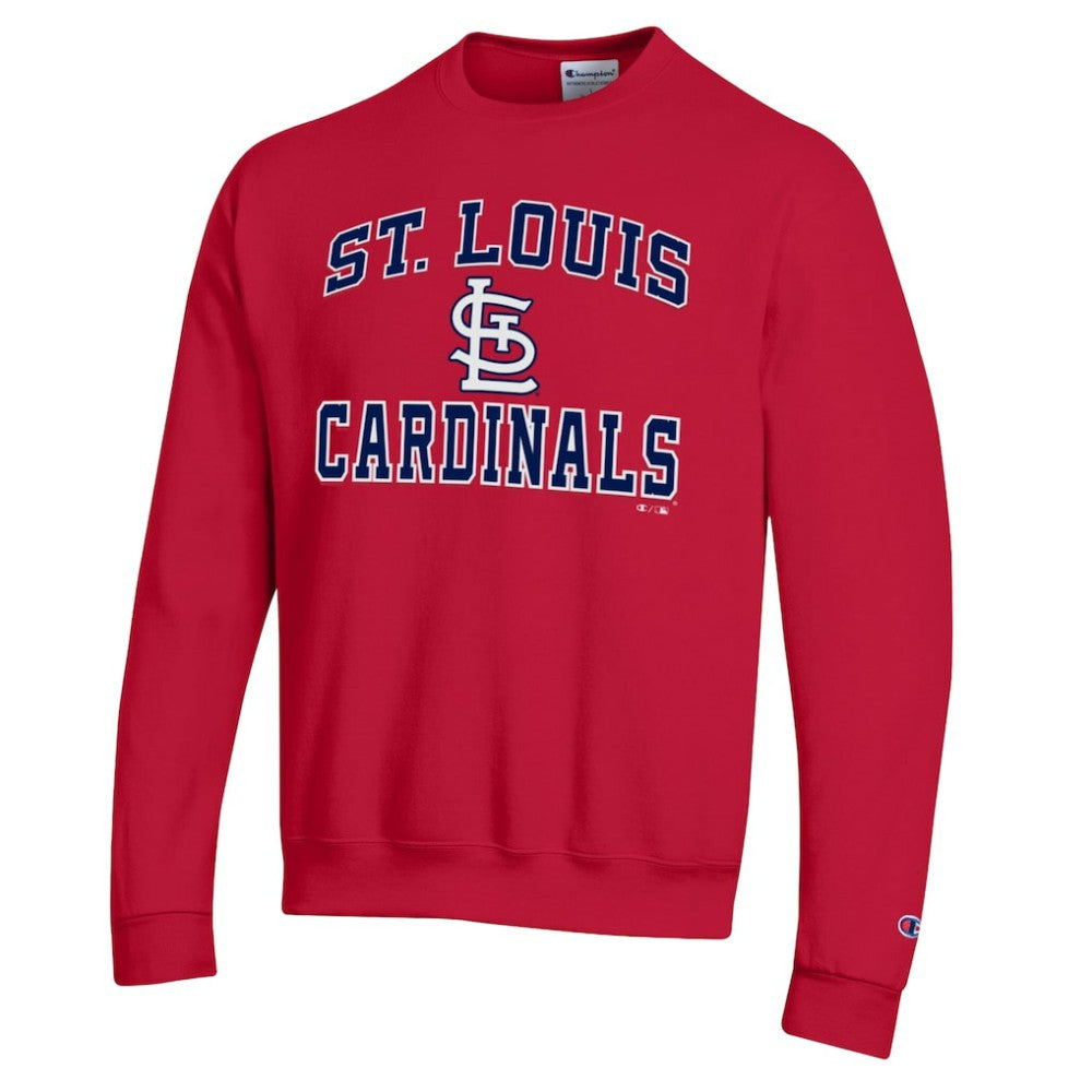 St. Louis Cardinals Champion Heart & Soul Powerblend Sweatshirt | MLB Sale