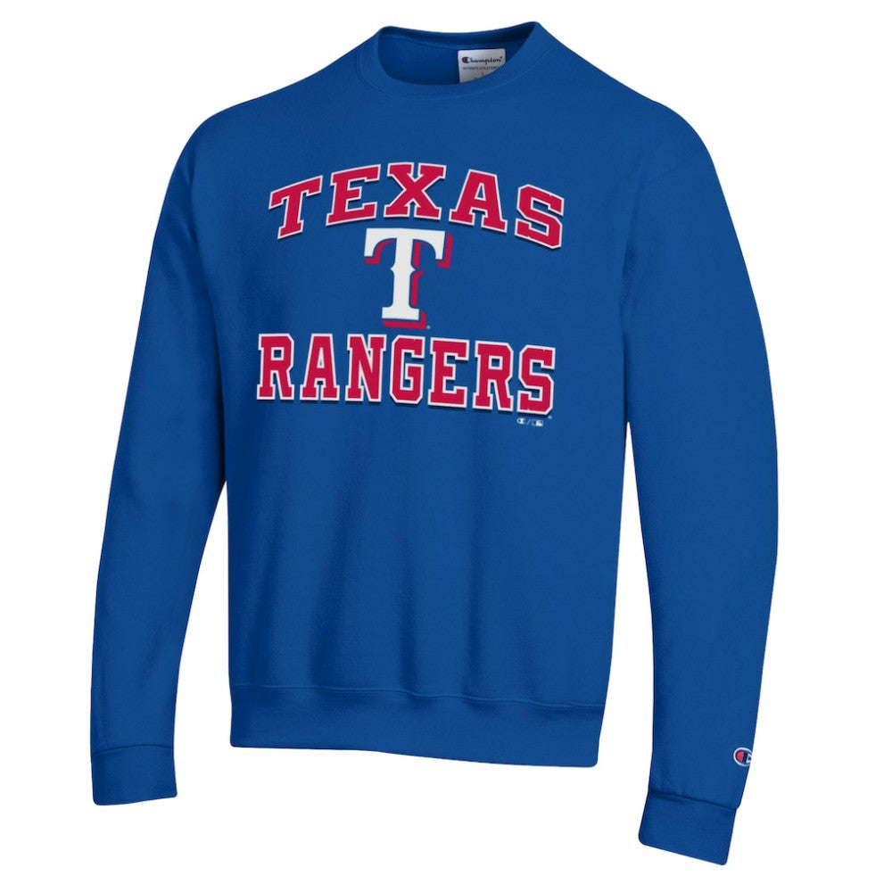Texas Rangers Champion Heart & Soul Powerblend Sweatshirt | MLB Near me