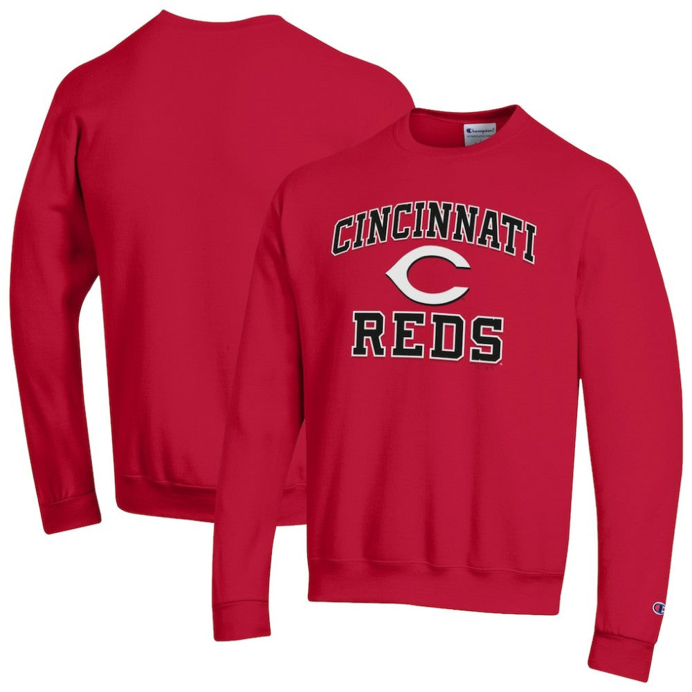 Cincinnati Reds Champion Heart & Soul Powerblend Sweatshirt | MLB Online