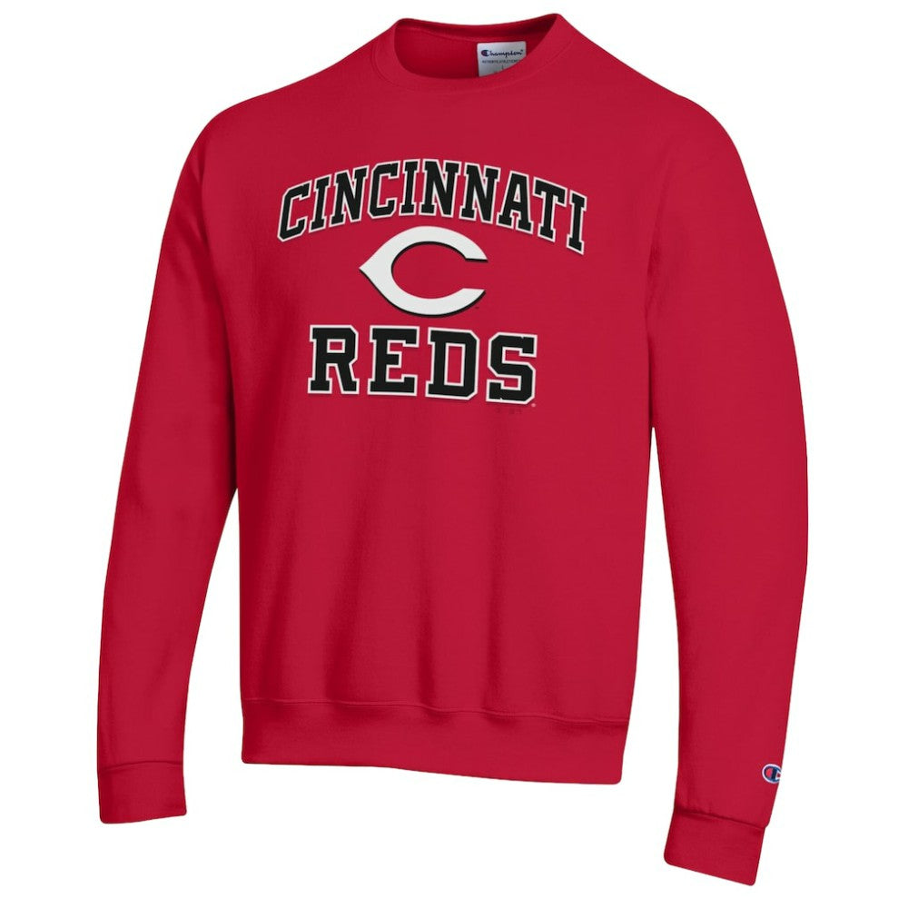 Cincinnati Reds Champion Heart & Soul Powerblend Sweatshirt | MLB Online