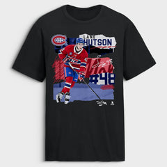 Lane Hutson Montreal Canadiens Fresh Ice T-Shirt On Sale