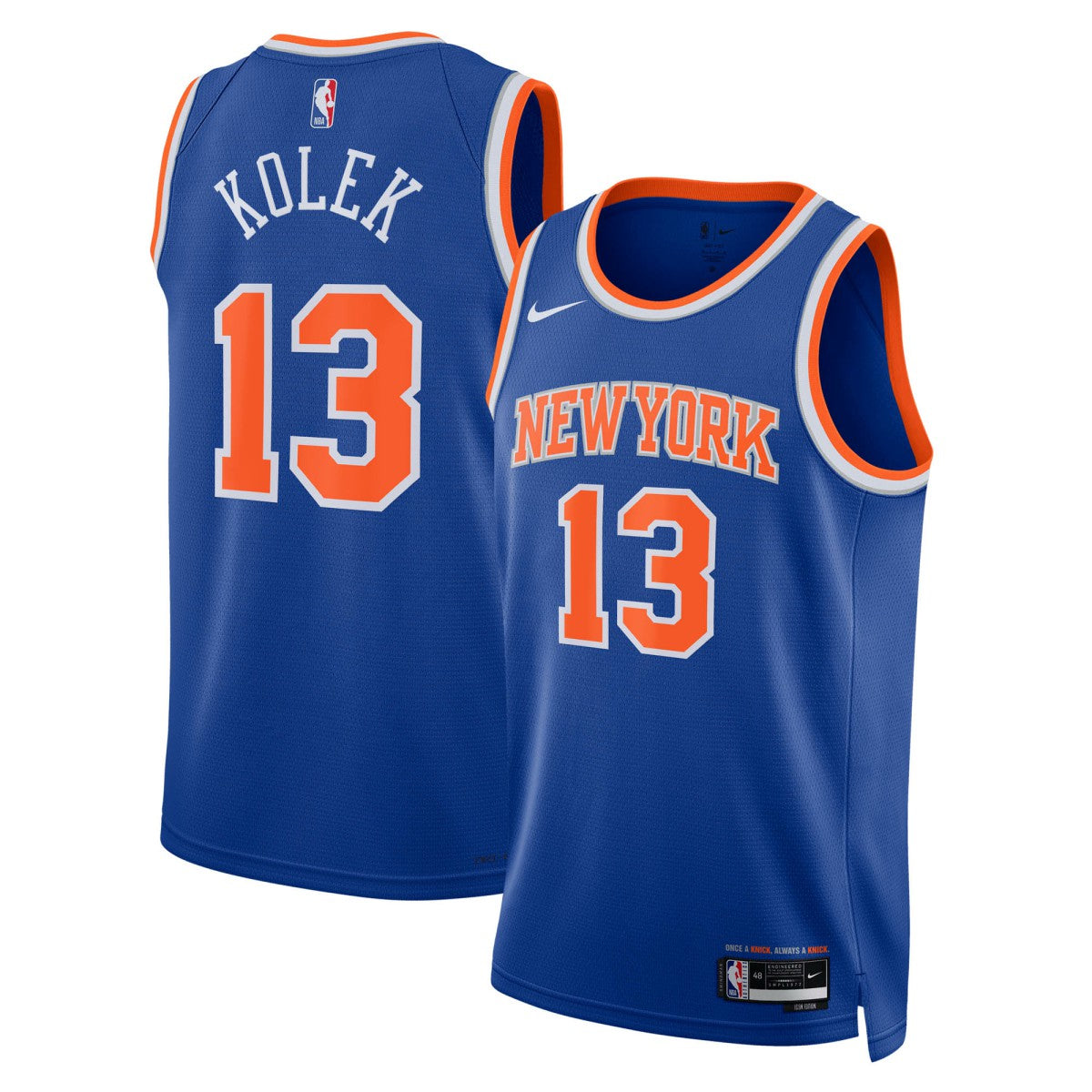 Tyler Kolek New York Knicks Unisex Swingman Jersey New