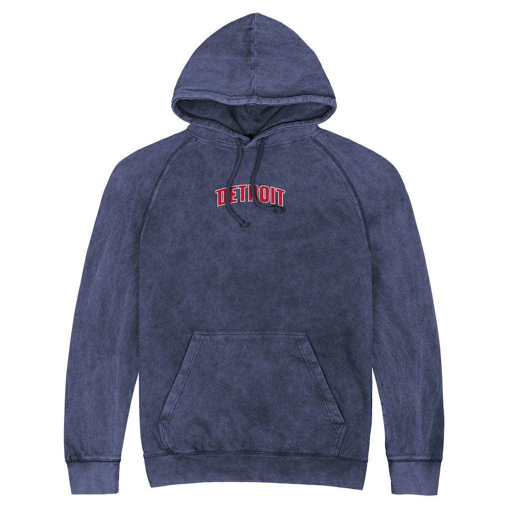 Detroit Pistons Stadium Essentials Unisex Get Back Vintage Raglan Hoodie sale Discount