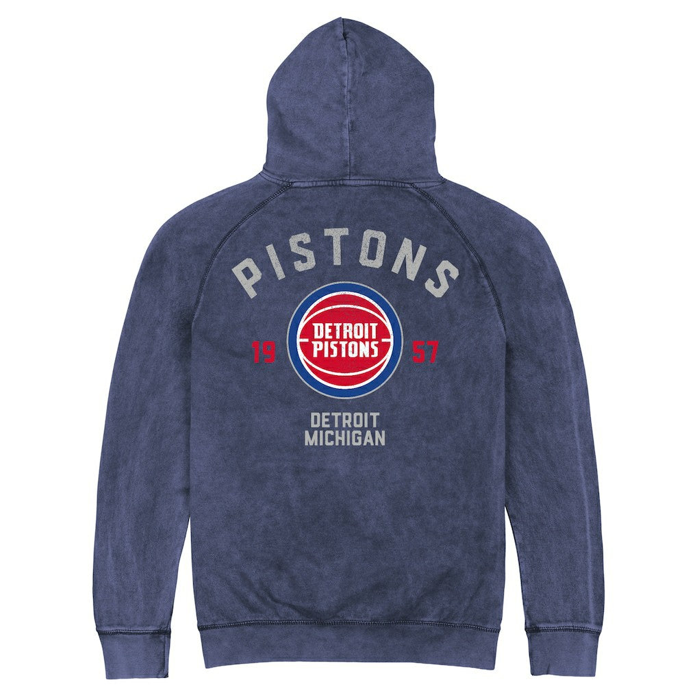 Detroit Pistons Stadium Essentials Unisex Get Back Vintage Raglan Hoodie sale Discount