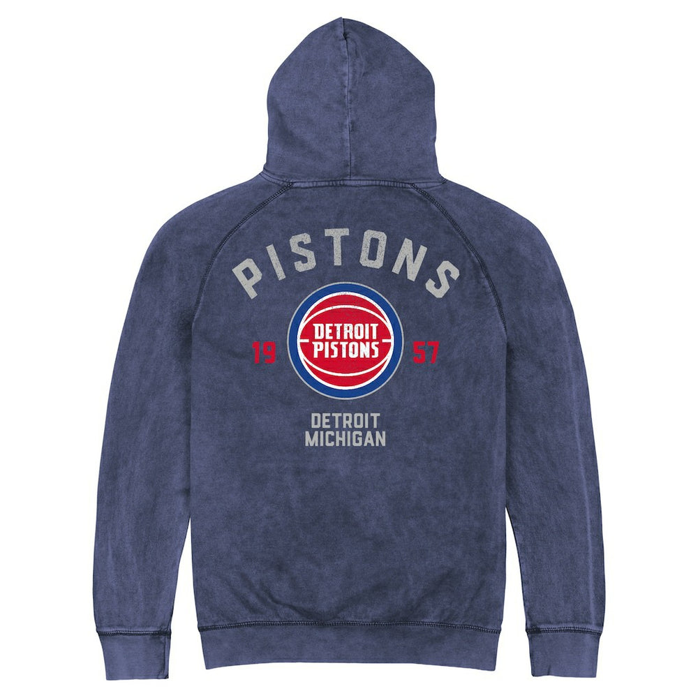 Detroit Pistons Stadium Essentials Unisex Get Back Vintage Raglan Hoodie sale Discount