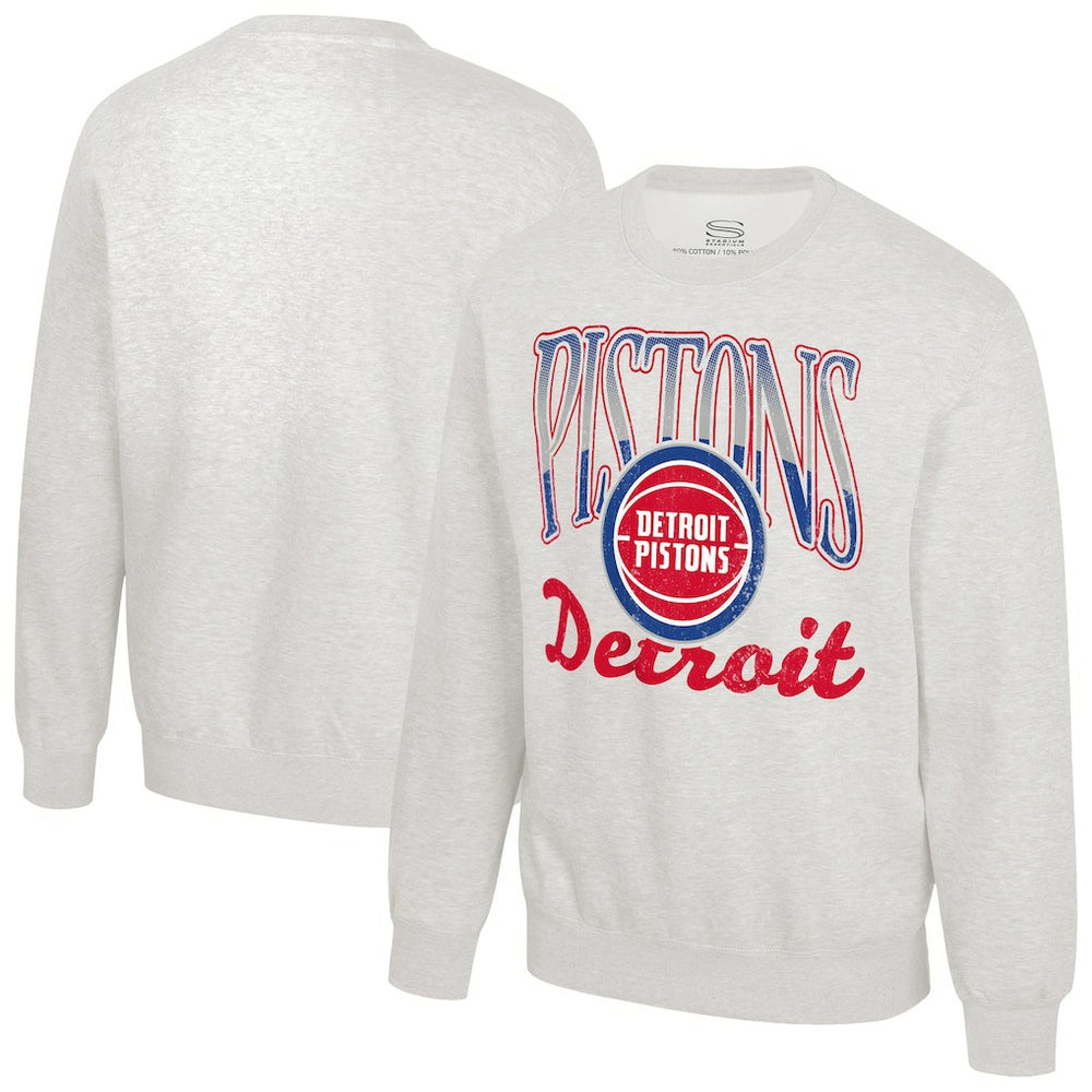 Detroit Pistons Stadium Essentials Unisex Sky High Fleece Sweatshirt sale Discount
