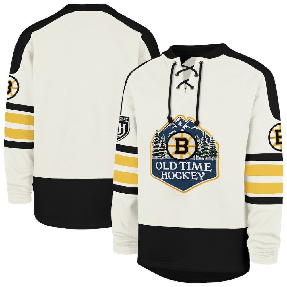 Boston Bruins '47 Pond Hockey Trio Eternal Lacer Sweatshirt Online