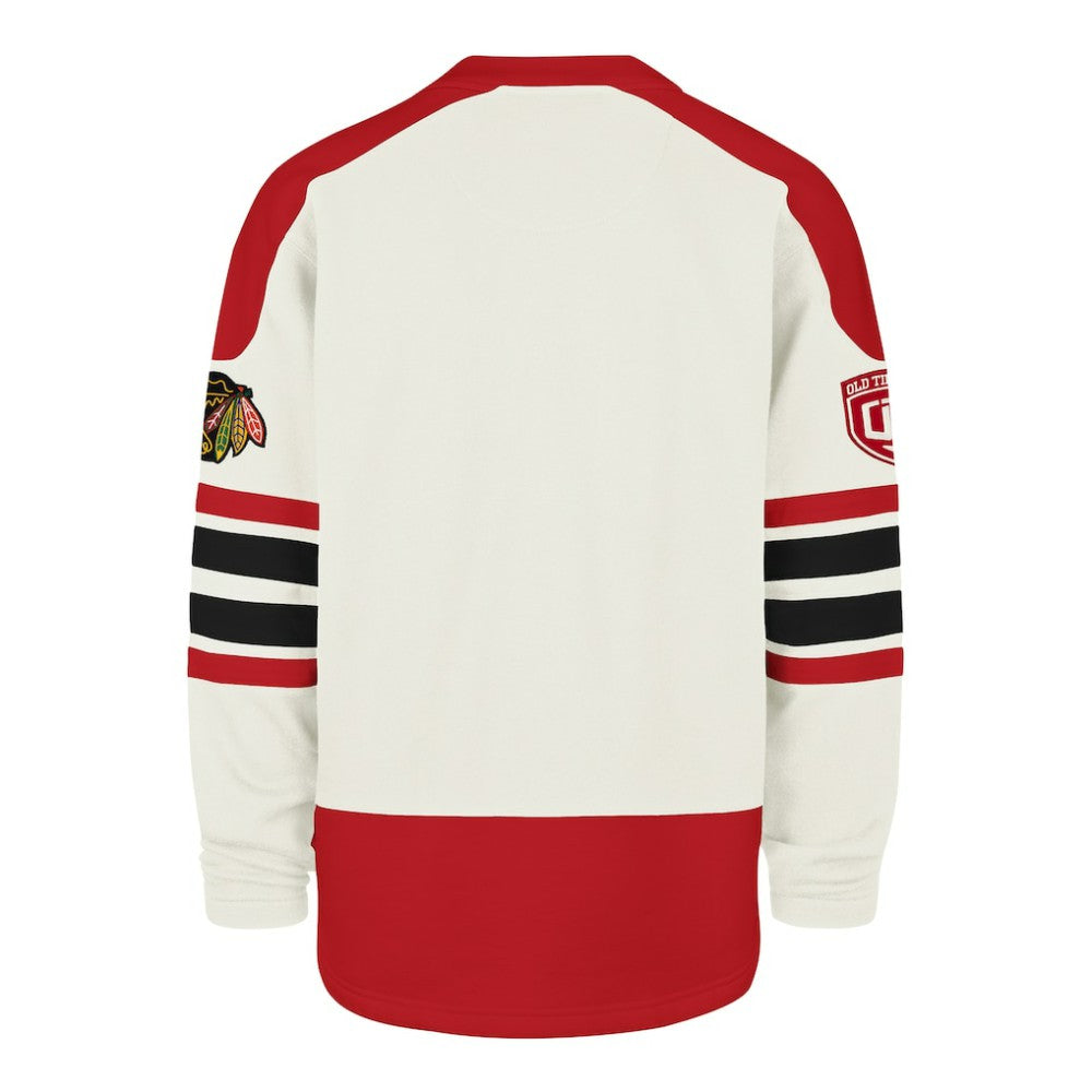 Chicago Blackhawks '47 Pond Hockey Trio Eternal Lacer Sweatshirt On Sale