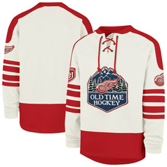 Detroit Red Wings '47 Pond Hockey Trio Eternal Lacer Sweatshirt Sale