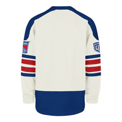 New York Rangers '47 Pond Hockey Trio Eternal Lacer Sweatshirt For Sale