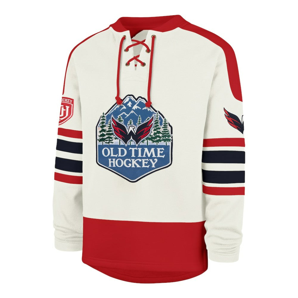 Washington Capitals '47 Pond Hockey Trio Eternal Lacer Sweatshirt On Sale