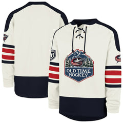 Columbus Blue Jackets '47 Pond Hockey Trio Eternal Lacer Sweatshirt Sale